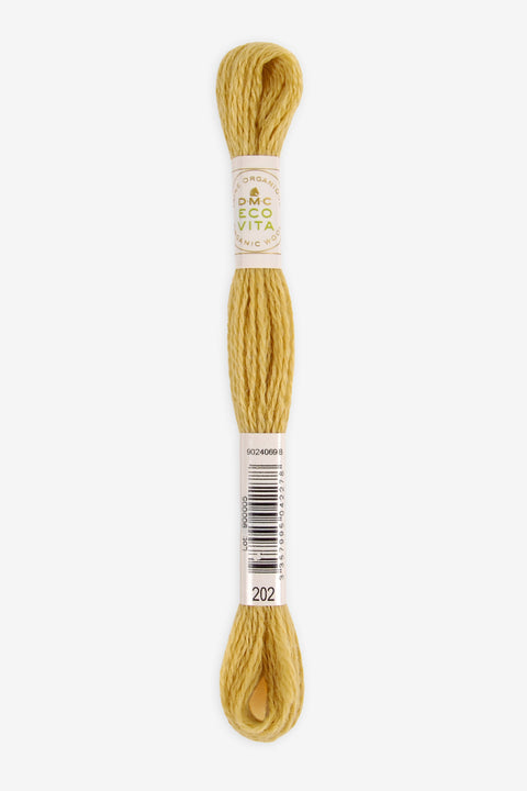 Hilo de bordar | Lana orgánica tintes naturales | DMC ECO VITA | Amarillos 200