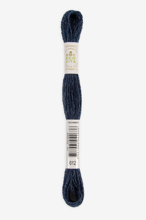 Hilo de bordar | Lana orgánica tintes naturales | DMC ECO VITA | Azules 600