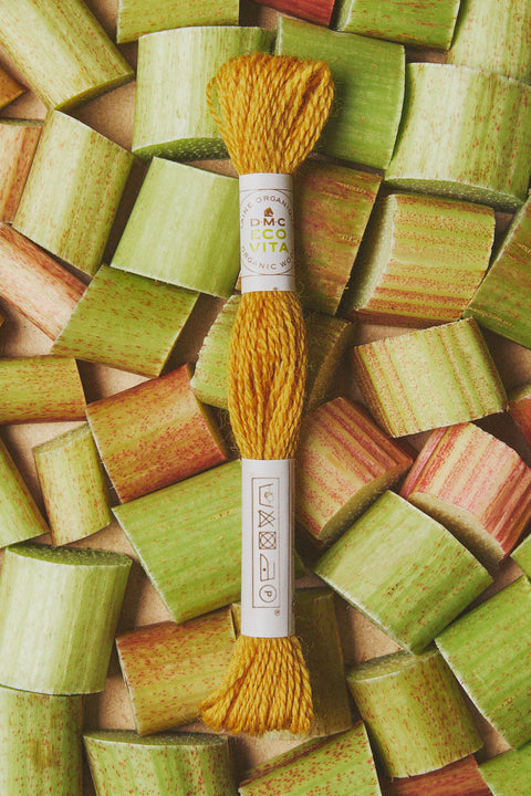 Hilo de bordar | Lana orgánica tintes naturales | DMC ECO VITA | Amarillos 200