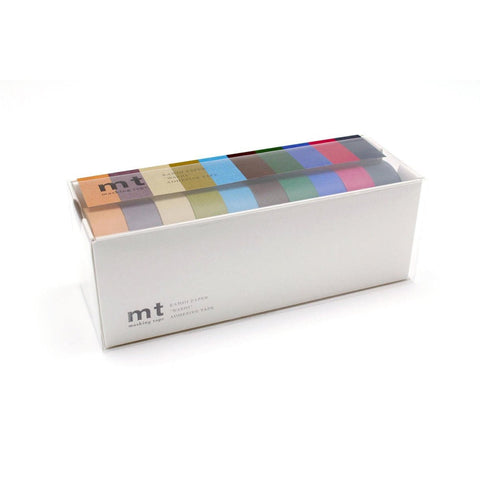 Caja WashiTape Dark Color | Giftbox 10P | MT Masking Tape