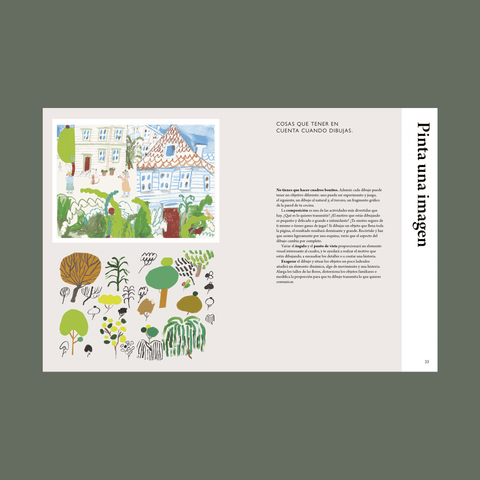 Dibujar la naturaleza | 100 retos, proyectos y ejercicios | Viktorija Semjonova | Editorial GG