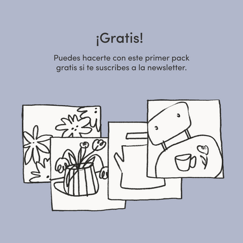 Pack ilustraciones · Láminas para colorear · Momentos favoritos 01 | Vaivén