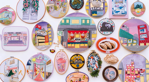 TOKIO SOBRE TELA | Yumi Hoops | Editorial GG