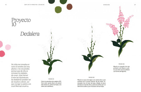 Arte en 15 minutos: gouache | Hannah Podbury | Editorial GG