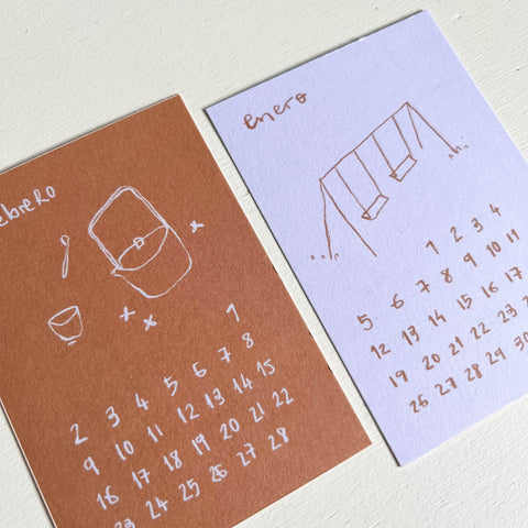 Calendario Mini 2026 Sencillito | La Sencilla