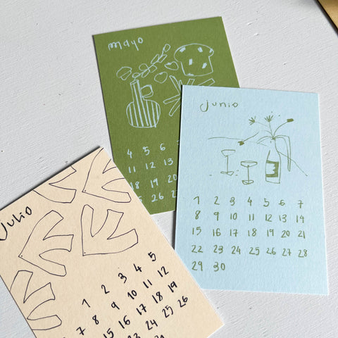 Calendario Mini 2026 Sencillito | La Sencilla