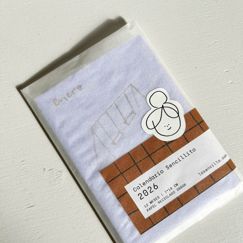 Calendario Mini 2026 Sencillito | La Sencilla