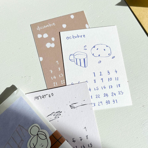 Calendario Mini 2026 Sencillito | La Sencilla