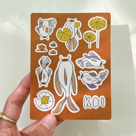 Stickers | Koi Paper Stickers | Osoi
