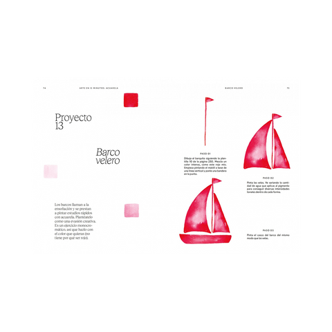 Arte en 15 minutos: acuarela | Jola Sopek | Editorial GG