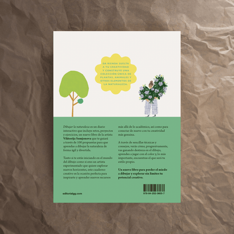 Dibujar la naturaleza | 100 retos, proyectos y ejercicios | Viktorija Semjonova | Editorial GG
