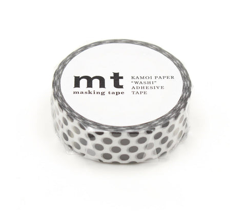 Washi Tape Topos Negro | Dot Black | MT Masking Tape
