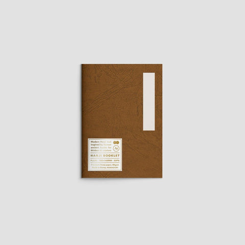 Cuaderno Hanji A6 | Marrón | Hanaduri
